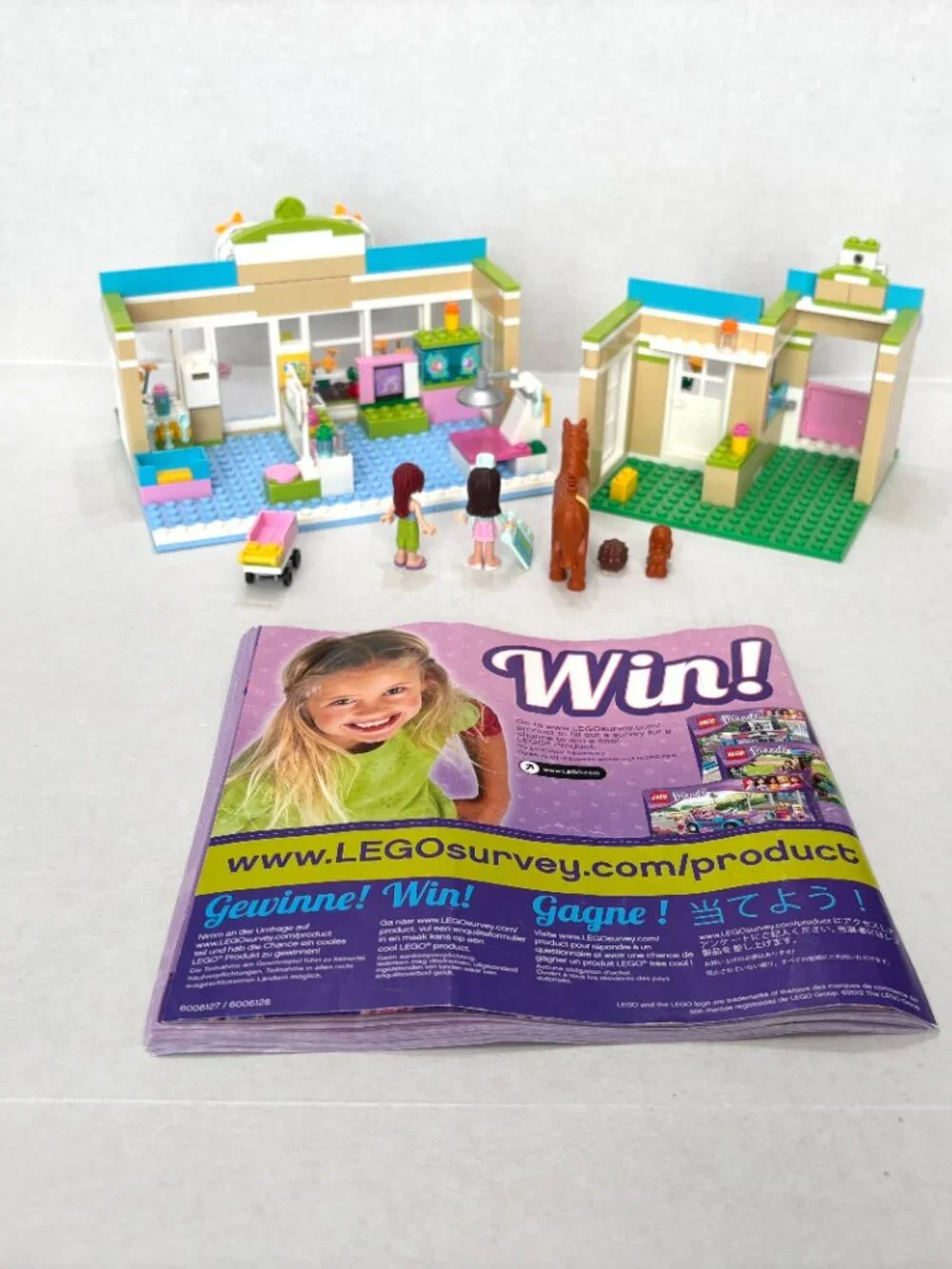 Lego includes mia